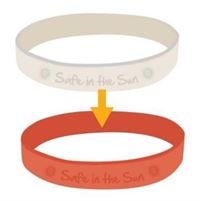 BRACCIALETTO SILICONE LETTORE UV